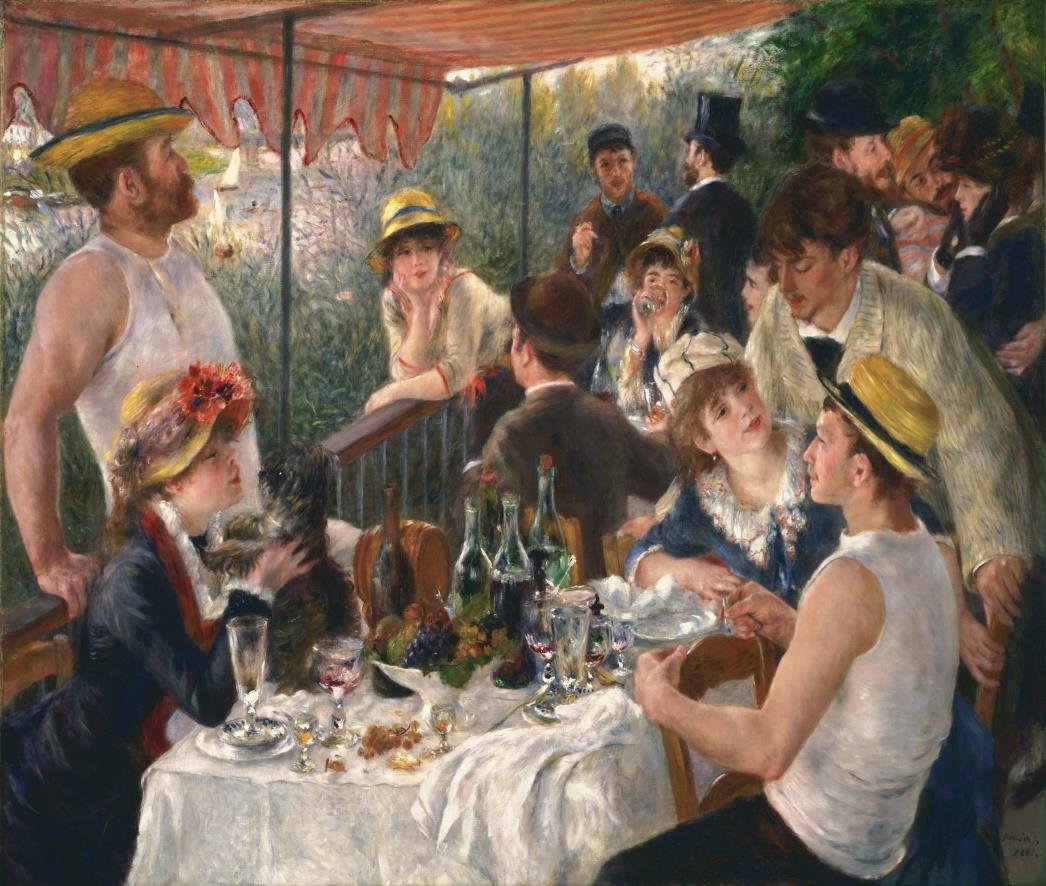 Características do Impressionismo: - Preferência por retratar a realidade, o movimento nas ruas e nos lugares de lazer bares, cafés, cabarés, jardins etc.