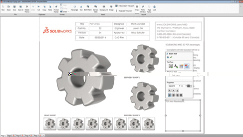 SOLIDWORKS MBD Operação por método drawingless para aprimorar e acelerar a produção O SOLIDWORKS MBD (Model Based Definition, Definição baseada em modelo) é uma solução integrada de produção por