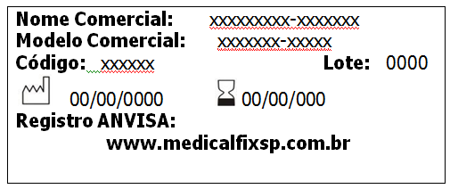 mínimo os seguintes dados referentes à cirurgia: nome do cirurgião e respectivo número de registro no conselho de classe, nome do paciente, data da cirurgia, código do produto, número de lote,