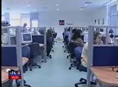 Meio: SIC Notícias Data: 05 de Fevereiro de 2005 14:44 Call center em Bragança A Portugal Telecom acaba de instalar o primeiro centro de informações telefónicas no interior do país.