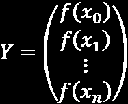 coeficientes do sistema linear