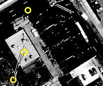 Os testes realizados mostraram que ao tomar pontos afastados em mais que 5 pixels da borda, os vetores das bordas extraídas não são posicionados adequadamente, invalidando a eficiência do algoritmo,