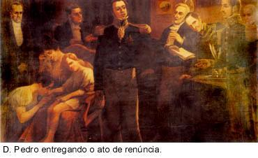 No 07 de Abril de 1831, Dom Pedro I