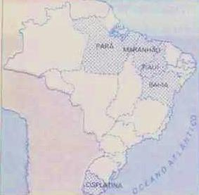 No Brasil houve em algumas províncias resistências contra a independência: Eram portugueses