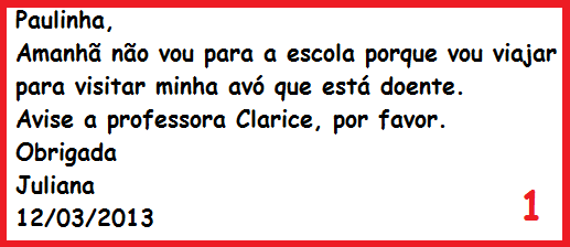 2. Observe os textos a seguir e identifique o tipo de linguagem que caracteriza cada um deles, em