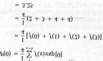3 funções discretas em x : f1(x) = { f1(0)=0, f1(1)=0, f1(2)=0, f1(3)=0 } f2(x) = { f2(0)=2, f2(1)=3, f2(2)=4, f2(3)=4} f3(x) = { f3(0)=0, f3(1)=0, f3(2)=0, f3(3)=0 } 4 funções discretas em y : f4(y)