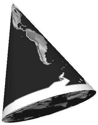 Mapeamento de textura Em um arranjo 2D, a textura é uma imagem de tamanho n x, n y.