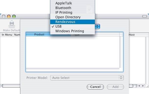 10 Impressão em rede em Macintosh 10 Descrição geral 10 Este capítulo explica como imprimir em Macintosh, numa rede com a funcionalidade de Configuração de rede simples, em Mac OS X 10.2.