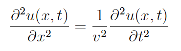 transversal u(x,t).