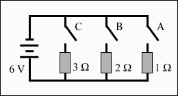 Calcule: a) a resistência equivalente; b) a corrente que passa por R 2. 5.