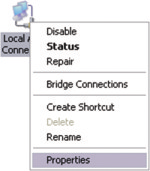 Windows XP/2000 2. Click Internet Protocol Version 4(TCP/IPv4) and then click Properties.