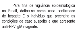 Hepatite E (Caliciviridae) Transmissão fecal oral Possibilidade de transmissão