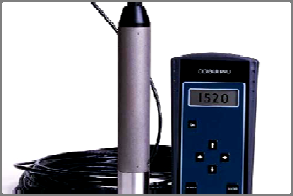 Calibração (Bar Check) Ajustar a velocidade de som do sondador de