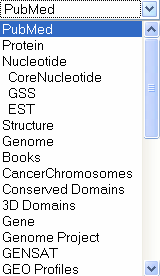 selecionada: PUBMED Clique em Go Selecione a Base de Dados Digite os termos, assunto