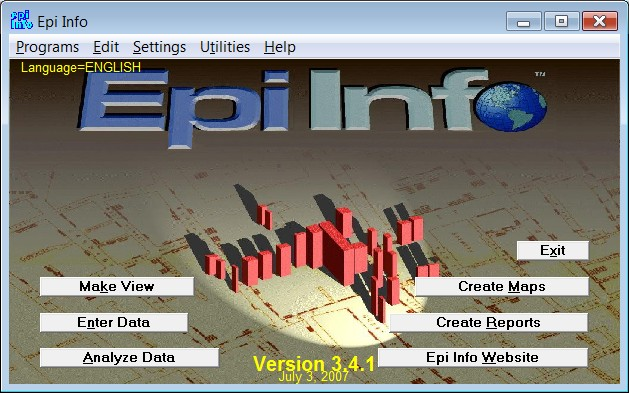 Software de Análise Estatística Epi Info Introdução O Epi Info é um software gratuito que permite a construção de questionários e formulários para entrada de dados, análise estatística, construção de