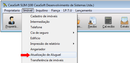 Se necessário atualizar, basta clicar sobre o valor desejado, clicar no botão Edita, alterar o valor e clicar no botão Salva: Os