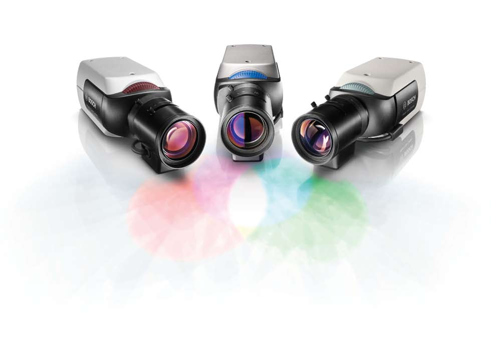 2 Gama de câmaras analógicas Dinion e FlexiDome Dinion e FlexiDome uma nova família de câmaras Veja os detalhes das suas imagens de vigilância, com as câmaras Dinion e FlexiDome da Bosch.