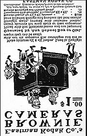 AEROFOTOGRAMETRIA Cartaz de propaganda das câmeras Brownie-Kodak, de George Eastman 15 AEROFOTOGRAMETRIA» O foco de nosso estudo é a aerofotogrametria, ou seja, foto obtida por câmera aérea