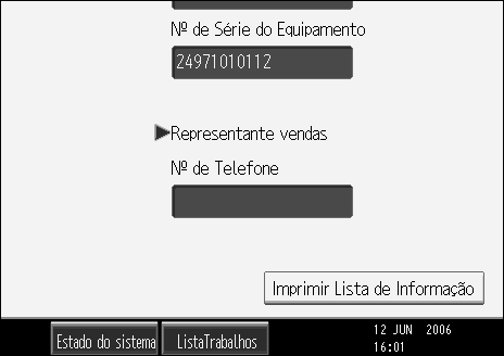 Certifique-se de que contacta o técnico de assistência para confirmar o seguinte: Consumíveis Nº de telefone para efectuar a encomenda Toner Agrafar