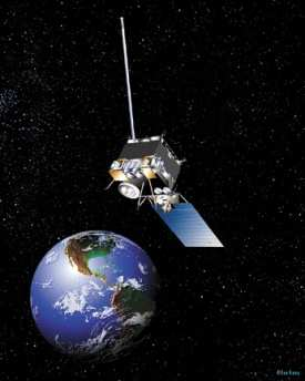 FÍSICA 11º ANO A.L. 1.4: SATÉLITE GEOESTACIONÁRIO Questão problema Será que a velocidade de um satélite depende da sua massa?