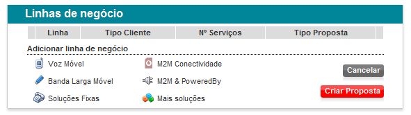 número. Processo de Negócio Realização do Processos de Negócio Simulador de Propostas Depois de aberta a oportunidade em Siebel deve criar a proposta em Simulador com a opção Voz Móvel.