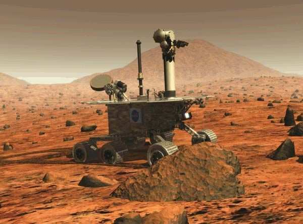 Controlo de Sistemas O Mars Rover Spirit andou lá por Marte durante 591 dias marcianos, explorando, fotografando o