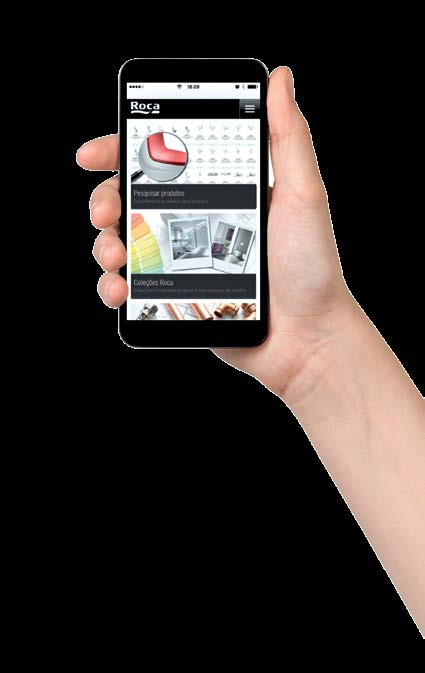 pt Catálogo Roca pp disponível para ipad e ndroid Todos os nosso produtos ao alcance de