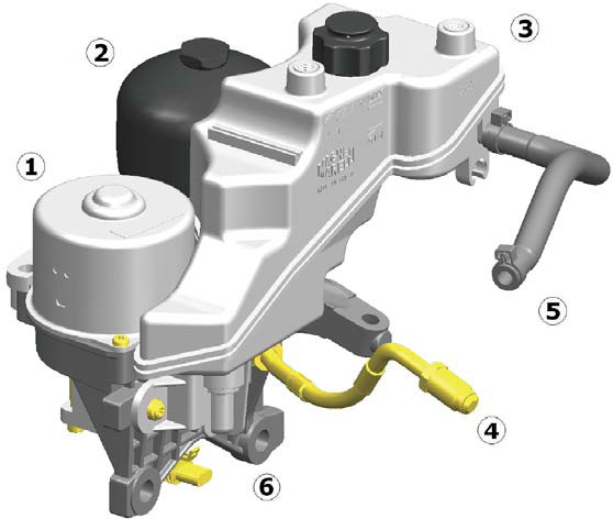 Eletroválvulas EV1 e EV2 Possuem a função de controlar a pressão do óleo para as duas câmaras do atuador de engate/desengate das marchas.