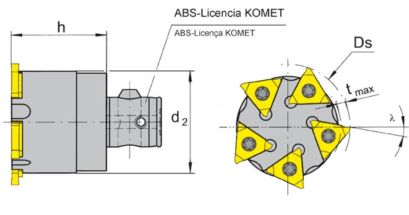 acoplamiento AS Licencia KOMET Sistema de acoplamento AS licença KOMET Z Ds h d 2 t max λ AS-32-.0044.03 3 44 35 34 4,0 14 AS-40-.0050.04 4 50 40 40 4,5 14 AS-40-.0063.
