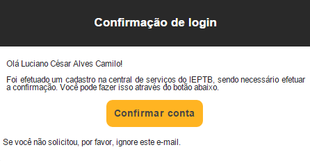 3. Cadastro no sistema Para se cadastrar no sistema, utilize as opções correspondentes conforme mostra a figura a seguir.