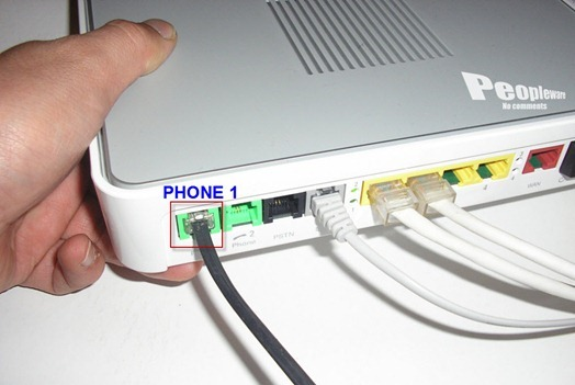 Passo 3 Configuração do VoIP no router Meo O próximo passo é proceder às configurações do serviço VoIP no router da Meo.