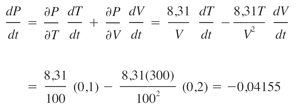 A REGRA DA CADEIA (CASO 1) EXEMPLO 2 Como P = 8.