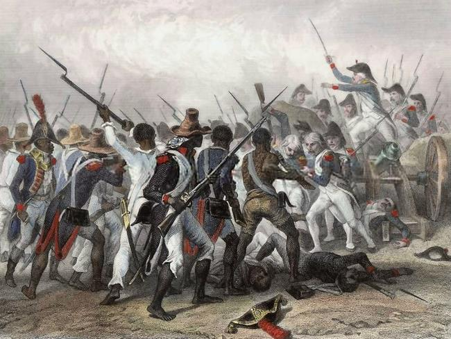 Durante a Revolução Francesa, o Haiti começou a lutar por sua independência: se