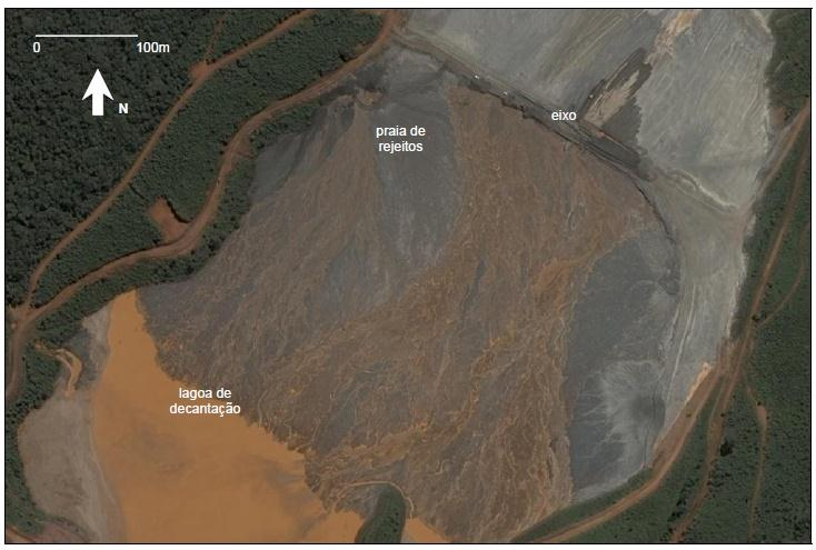 39 Figura 5 - Foto aérea da barragem de rejeitos de Campo Grande,