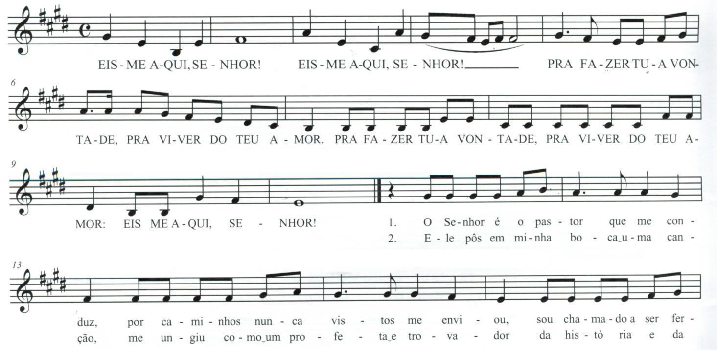 1 BERTUR EIS-ME QUI, SENHOR ÁUIO: http://www.youtube.com/watch?v=n6jtrdbpunu (36º curso: set-08) Pág. 04 Faixa 04 Tom: E omo tocar esse Ritmo no Violão?