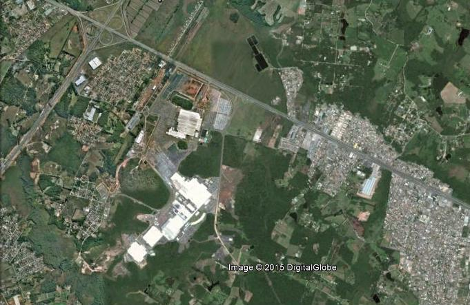 Fábrica Fábrica da Renault BAIRRO BORDA DO CAMPO Figura 2- Mapa de Localizacão da Área Industrial Renault no Bairro