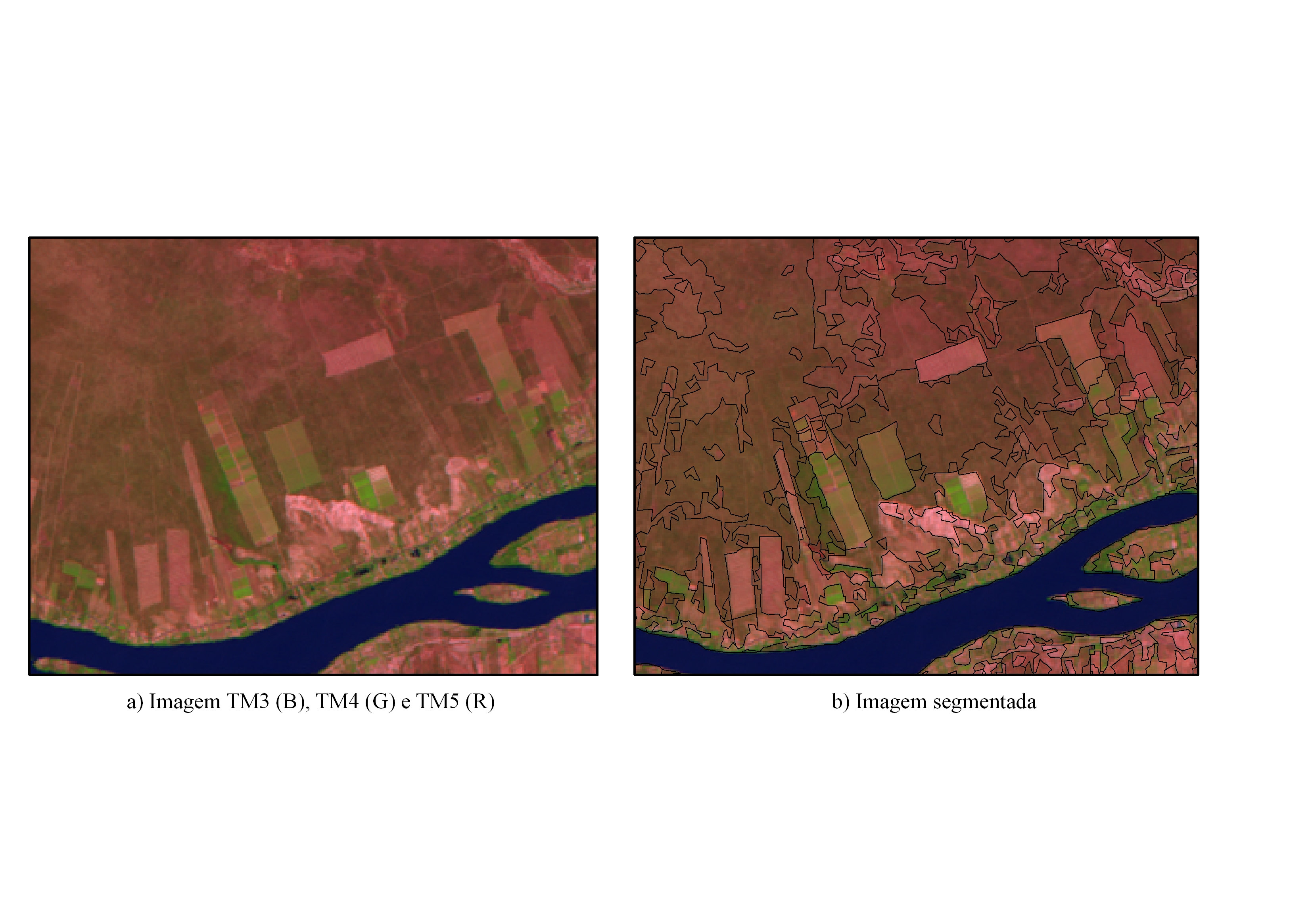 Anais XIV Simpósio Brasileiro de Sensoriamento Remoto, Natal, Brasil, 25-30 abril 2009, INPE, p. 7197-7203. compor o mapa. Foram classificadas em 2 grandes classes: área degradada e a menos degradada.