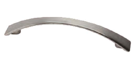 Fornecida com parafusos Brushed nickel plated zamak 5