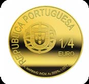 000 coins in gold Fleur de Coin (FDC) Valor Facial: ¼ Euro Diâmetro: 14 mm