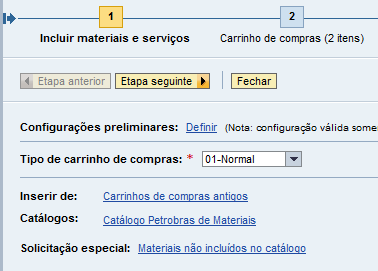 III.Catálogo de Produtos Petrobras - SRM 7.