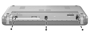 5 Substituir uma unidade de disco rígido CUIDADO: Para impedir a perda de informações ou que o sistema deixe de responder: Encerre o computador antes de remover a unidade de disco rígido da