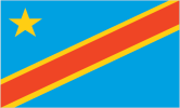 Informação Geral sobre a Rep. Dem. Congo Área (km 2 ): 2 344 885 População (milhões hab.