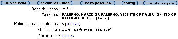 Para mais de um item, a tecla CRTL deverá estar