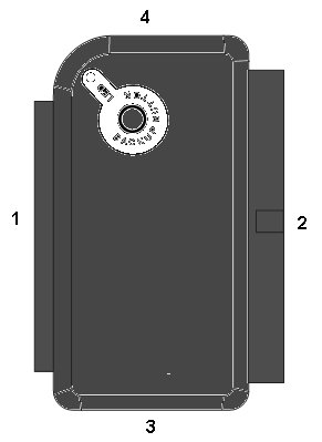 4 PORTUGUÊS 2.0 Portas e LEDs (1) Conector IDE de 2,5. (2) Conector IDE de 3,5. (3) Conector SATA. (4) Porta mini USB. LED Acende quando o EW7016 R1 está ligado à alimentação. 3.0 Instalação do EW7016 R1 3.