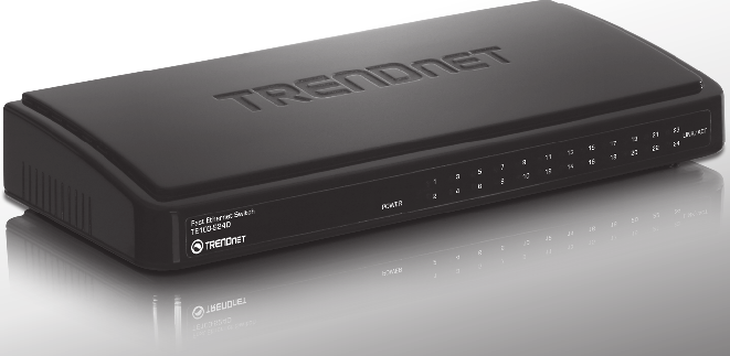 16-Port 10/100Mbps Switch (TE100-S16D)