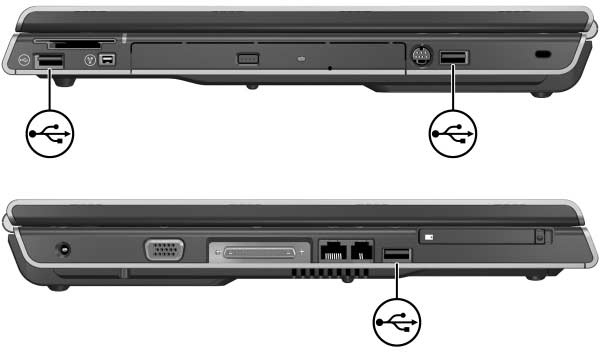 Atualizações e Substituições de Hardware Conexão de um Dispositivo USB USB (Universal Serial Bus) é uma interface de hardware que pode ser utilizada para conectar um dispositivo externo, tal como um