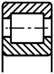 sem flanges Tipo NJ:possui dois flanges integrados no