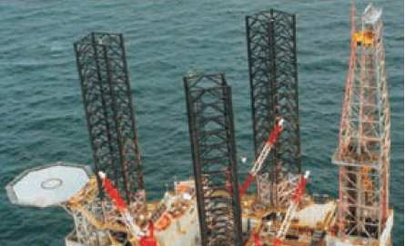 Drilling platforms Framework of orders 2011 SondasjackupP-59eP-60 Equipment Operation Brazil International Construction market 2 drill platforms jack-up type