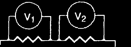 voltímeto V 2 = 20 V 97) (PUC MG) Um voltímeto é ligado