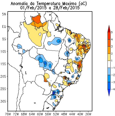 falta de chuva.